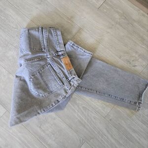 Vintage Riders by Lee Jeans Gray Straight Leg Denim Classic Fit 11 y2k